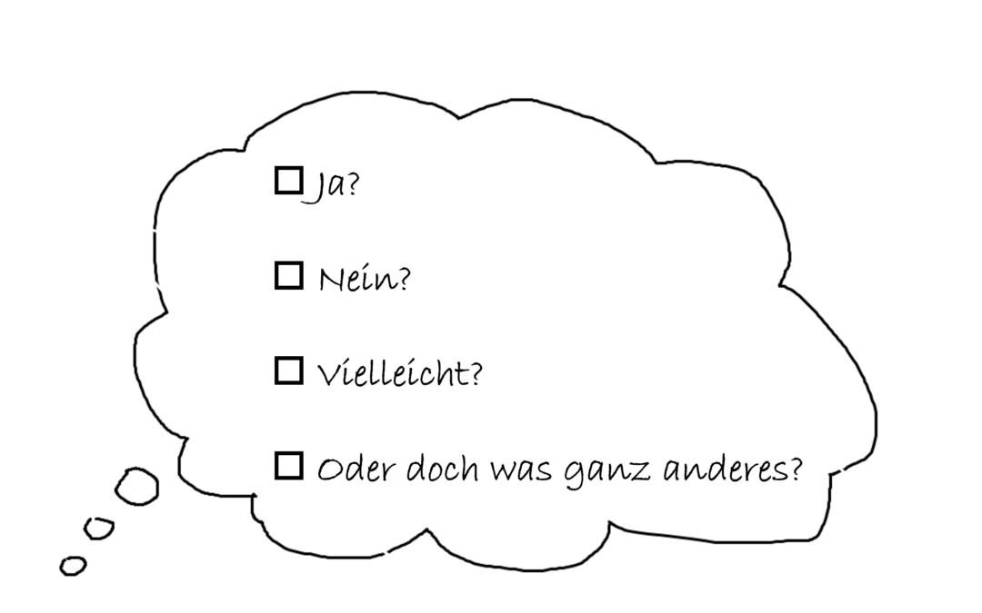Ich weiß einfach nicht, was ich will – ist das wirklich so?